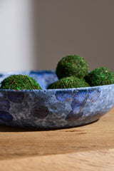 Azul Reactive Glaze Ceramic Decorative Vessels By Accent Decor