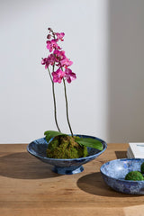 Azul Reactive Glaze Ceramic Decorative Vessels By Accent Decor