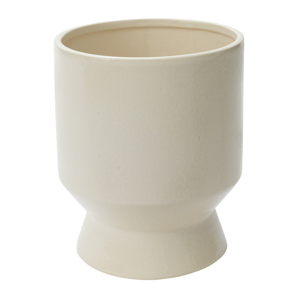 Elliott Footed Reactive Glaze Ceramic Planters By Accent Decor