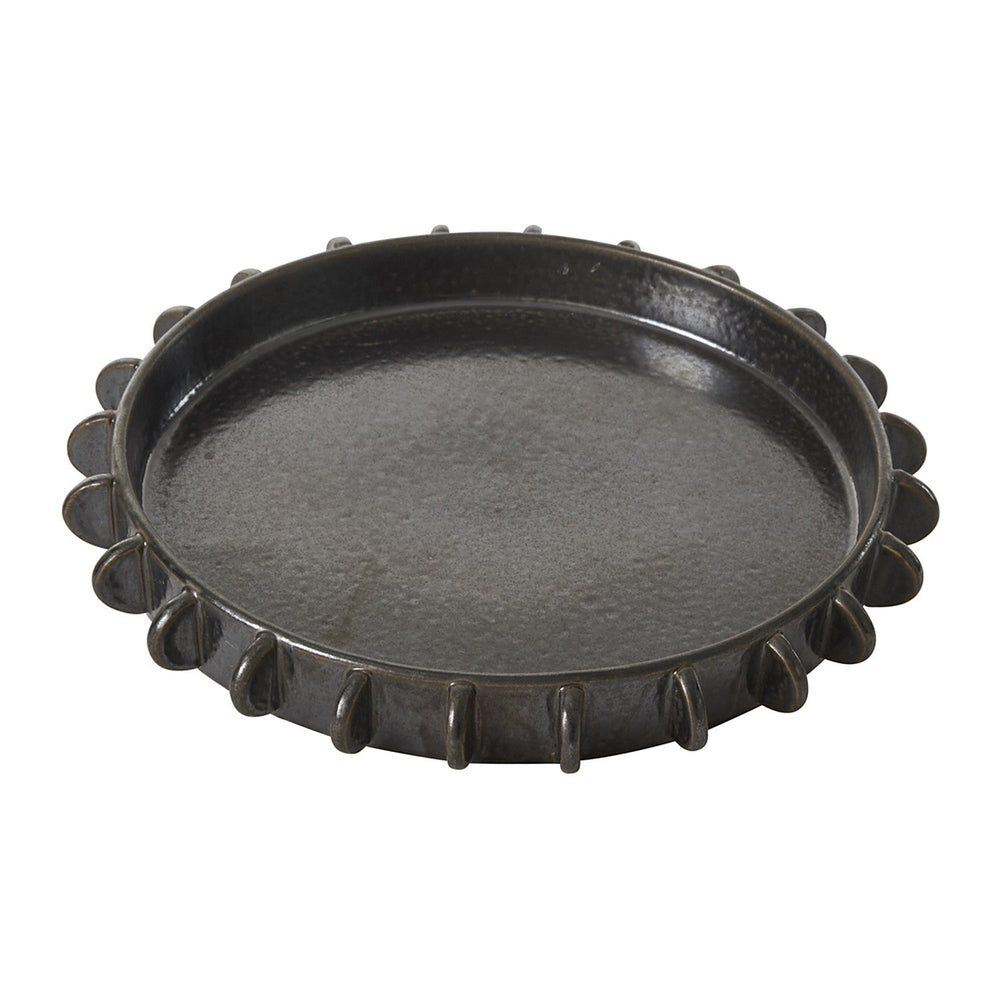 Reverie Tabletop Sculptural Ceramic Trays By Accent Decor