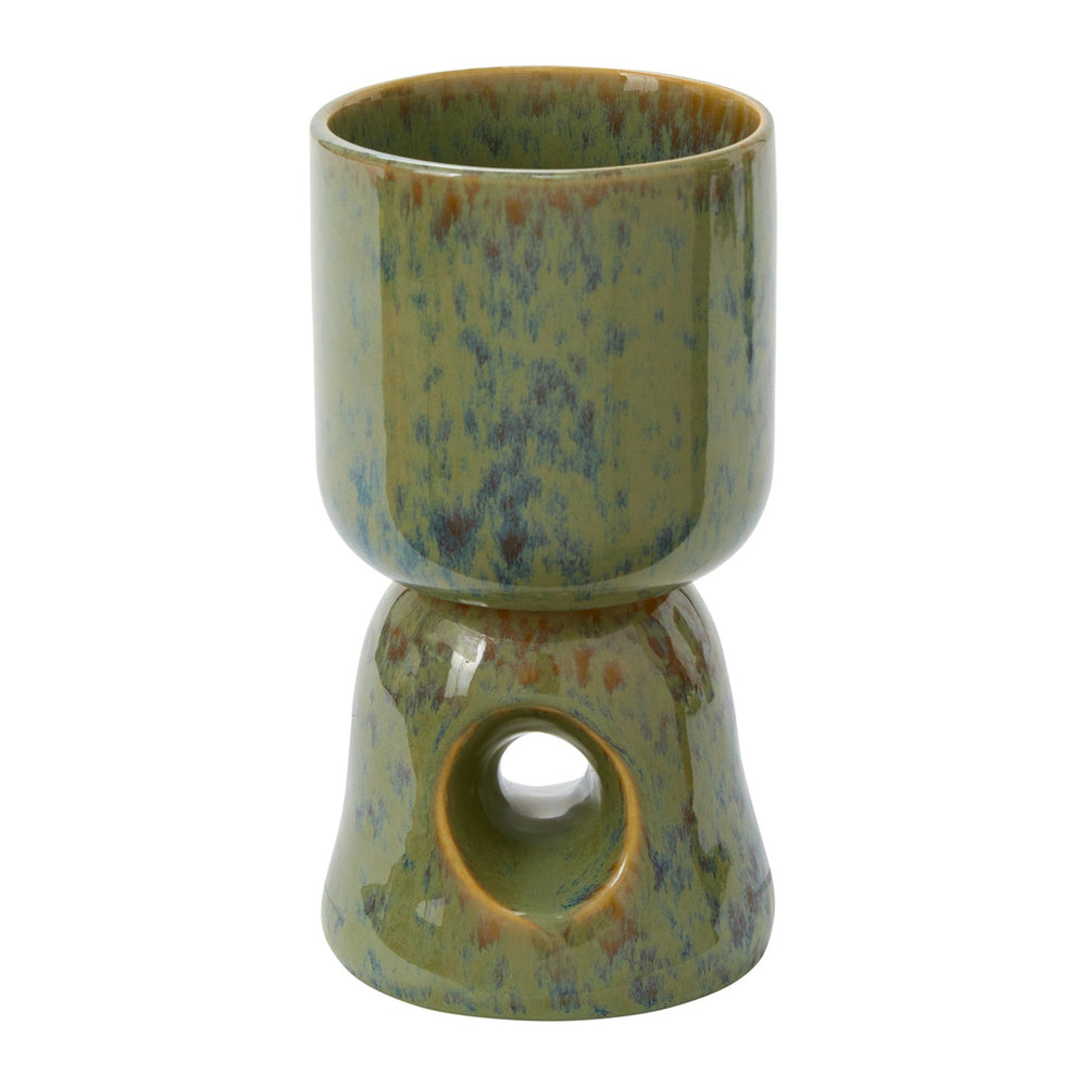 Elysian Reactive Glaze Sculptural Pots By Accent Decor