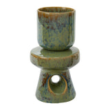 Elysian Reactive Glaze Sculptural Pots By Accent Decor