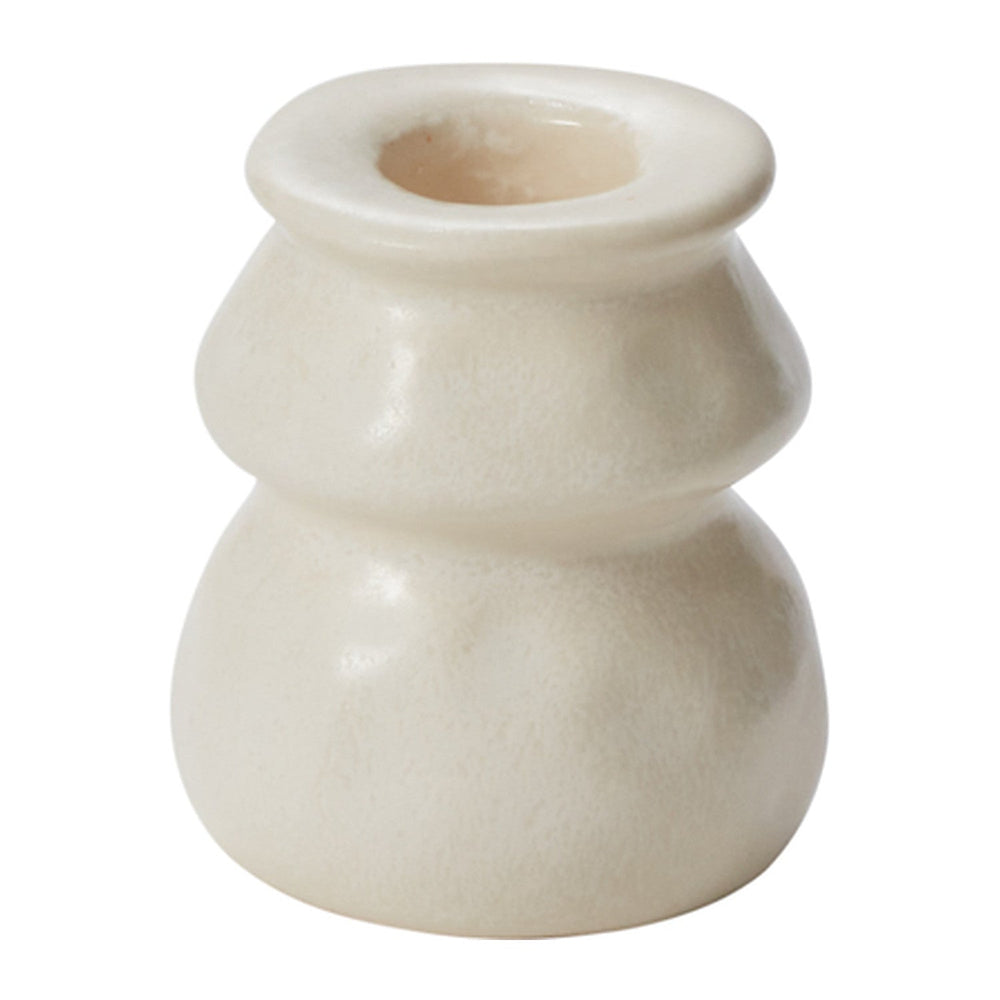 Lyam Reactive Glaze Ceramic Candleholders By Accent Decor