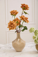 Whitman Reactive Glaze Sculptural Bud Vase By Accent Decor
