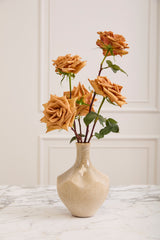 Whitman Reactive Glaze Sculptural Bud Vase By Accent Decor