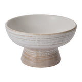 Lorca Footed Ceramic Bowl By Accent Decor