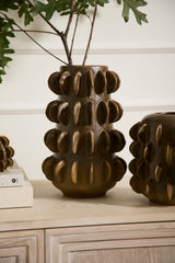 Millay Ombre Textured Ceramic Decorative Vases By Accent Decor - 8.25" x 12.25" - Image 7