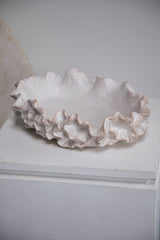 Sylvia Textured Ceramic Bowl By Accent Decor