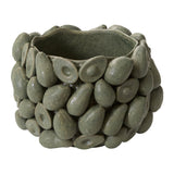 Layered Avocado Sculptural Ceramic Vessels By Accent Decor