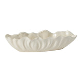 Coastline Reactive Glaze Ceramic Trough Vessel By Accent Decor