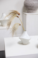 Cornett Sculptural Asymmetrical Ceramic Vases By Accent Decor - 10.75" x 11.5" - Image 4