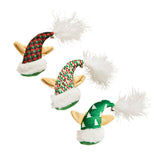 SPOT by Ethical Products Holiday Elf Hat Catnip Cat Toy - 4" - assorted styles