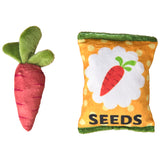 Vegetable Garden Cat Toys, 2-Pack