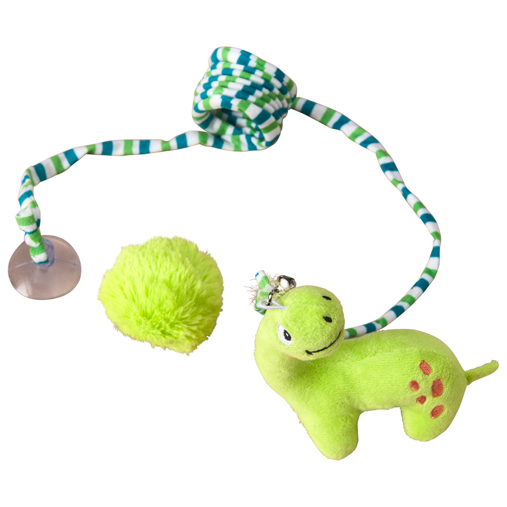 Springy Fun Cat Toy & Pom Pom