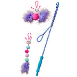 Loopity Loop Wand Cat Toy - Butterfly & Caterpillar