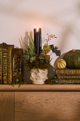 Haunting Skull Pot By Accent Decor