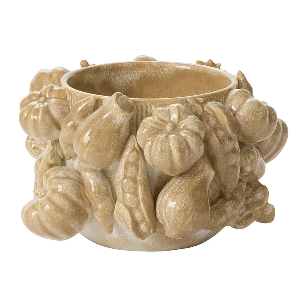 Lady Harvest Ceramic Decorative Vessels By Accent Decor