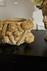 Lady Harvest Ceramic Decorative Vessels By Accent Decor