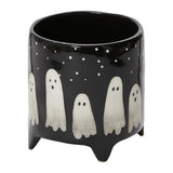 Boo Hand-Painted Footed Pots By Accent Decor