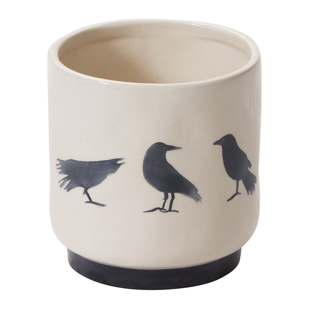 Corvus Ceramic Pots By Accent Decor