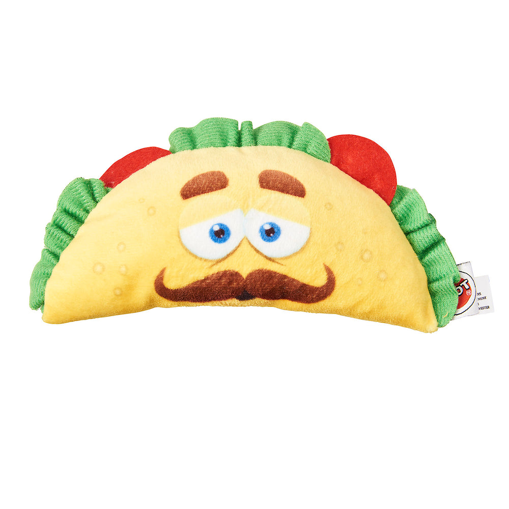 Fun Food Taco Dog Toy, 6"