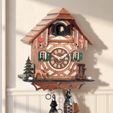 Hermle Chalet Quartz Cuckoo Clock, 413QM - detail view