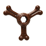 Bam-Bone Plus Triple Chew Dog Chew Toy, Bison - 4"