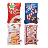 SPOT Holiday Fun Food Snacks Crinkle Plush Dog Toy - 8" - assorted styles