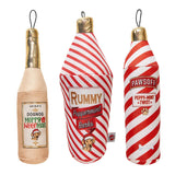 SPOT Holiday Fun Drinks Crinkle Plush Dog Toy - 11" - assorted styles