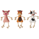 Dura-Fused Color Leather Dog Toy