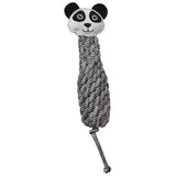 Dura-Fused Leather Bottle Dog Toy, 16" - Panda