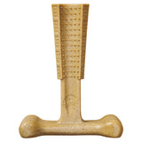 Bam-Bone Plus Coffee Wood Dog Chew Toy - Chicken / 6"