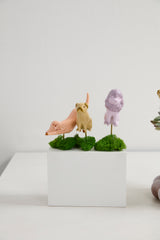 Playful Pups Ceramic Plant Sticks (Set of 3) By Accent Decor