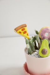Yummy Ceramic Plant Sticks (Set of 3) By Accent Decor