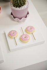 Yummy Ceramic Plant Sticks (Set of 3) By Accent Decor