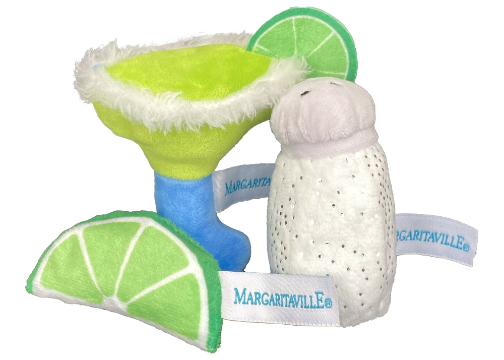 Multipet Margaritaville (Margarita/Lime/Salt) 3-Pack Cat Toy