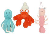 Multipet Margaritaville Coral Reefers Plush Dog Toy