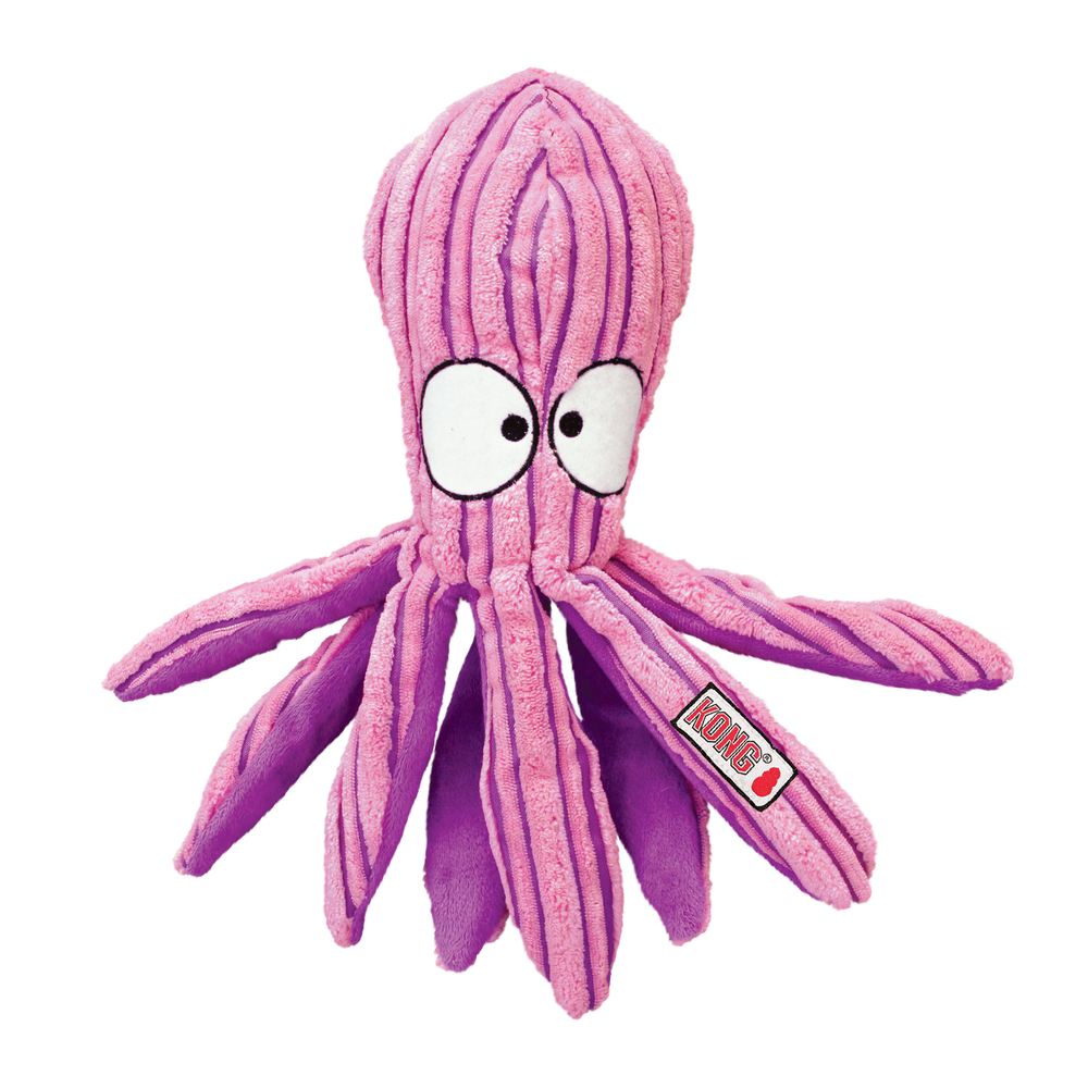 KONG Cuteseas Octopus Plush Dog Toy, Medium