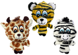 Multipet Pet Envy Nobby Noggins Plush Dog Toy - 4"