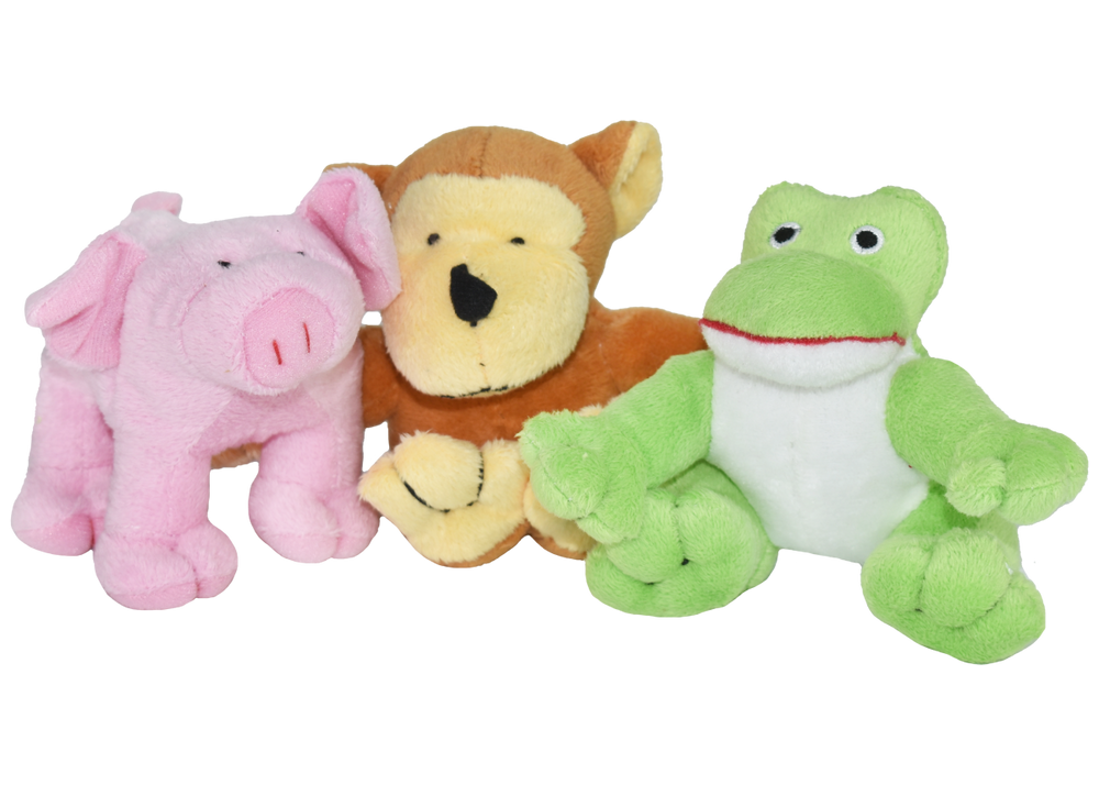 Multipet Pet Envy Puppy Buddies Plush Dog Toy - 5"