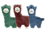 Multipet Pet Envy Fuzzy Llama Plush Dog Toy - 12"