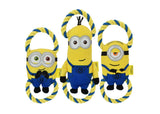 Multipet Minions® Bob Double Tug With Rope Dog Toy - 10"