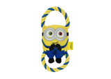Multipet Minions® Bob Double Tug With Rope Dog Toy - 10"