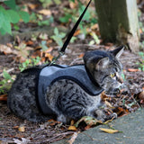 Adjustable Cat Wrap Harness with 6' Leash