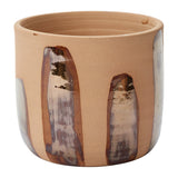 Bronze Brushstroke Ceramic Pots By Accent Decor