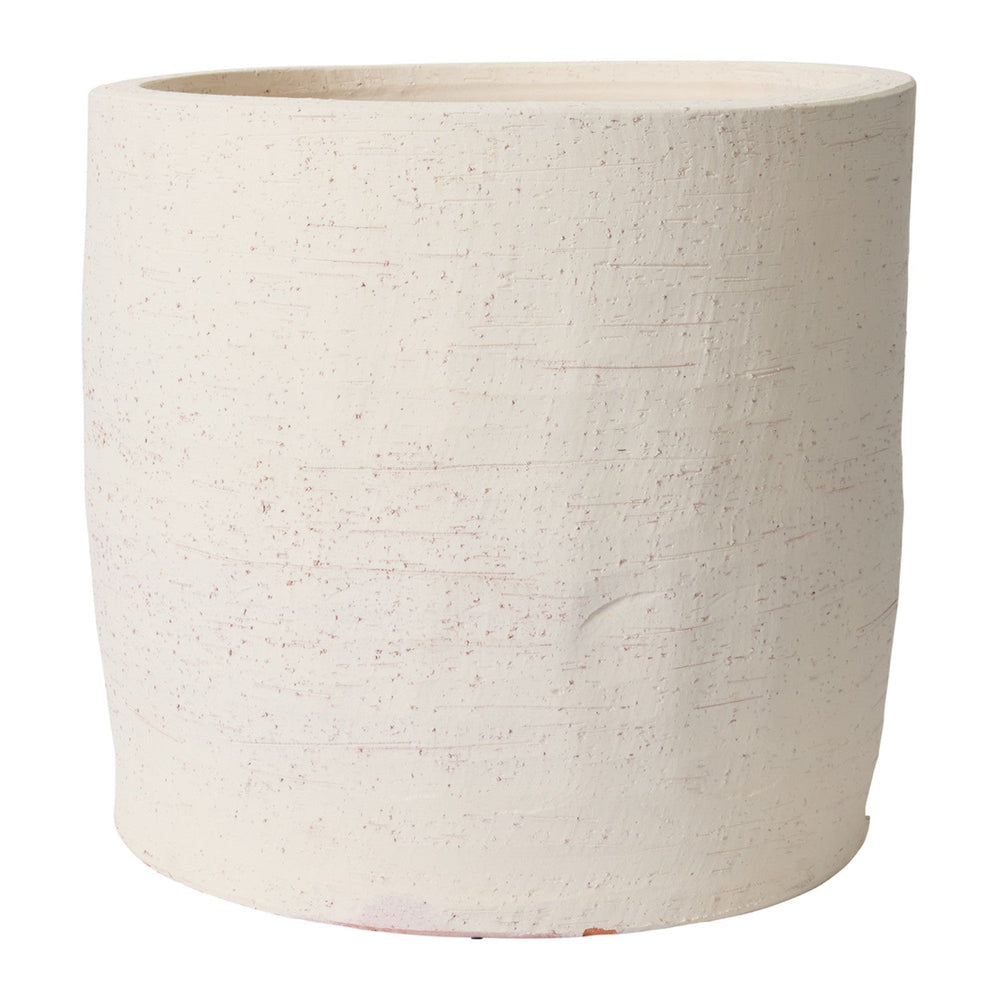 Salvage Hand-Painted Textured Pot By Accent Decor