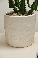 Salvage Hand-Painted Textured Pot By Accent Decor