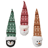 SPOT by Ethical Products Holiday Snowball Flingers Plush Dog Toy - 15" - assorted styles