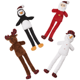 SPOT by Ethical Products Holiday Plaid Long Legs Plush Dog Toy - 23" - assorted styles