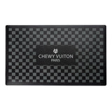 Haute Diggity Dog Black Checker Chewy Vuiton Placemat